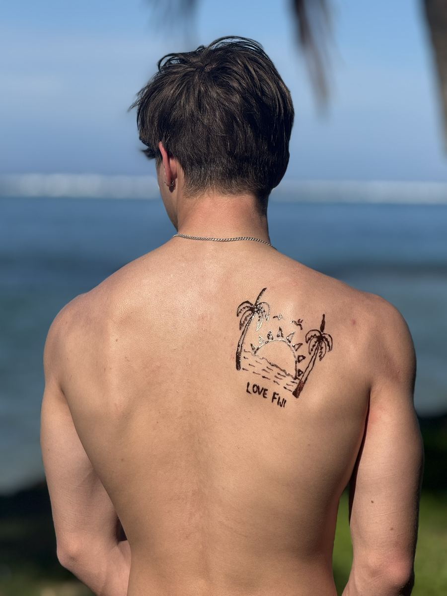 Henna tattoo art